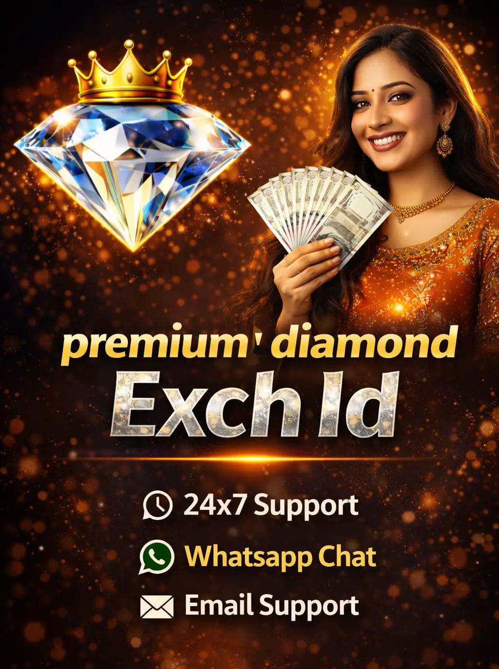 Diamond VIP Exchange Mobile Banner